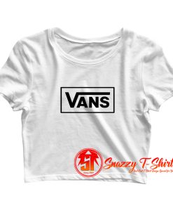 Vans Classic Logo Crop Top Shirt