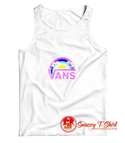 Vans Off The Wall Rainbow Palms Tank Top