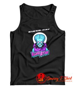 Vegan Attack Movie Artwork Animal Tank Top