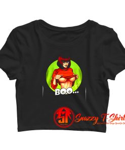 Velma Dinkley Scooby doo boo Crop Top Shirt