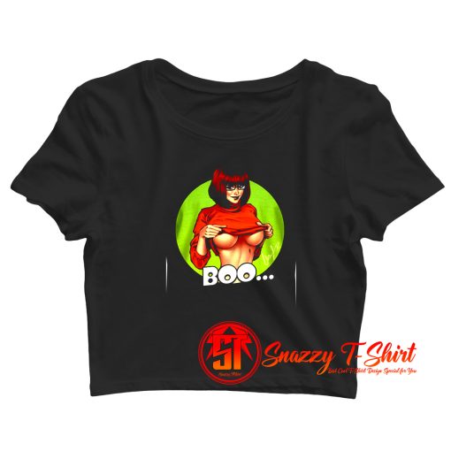 Velma Dinkley Scooby doo boo Crop Top Shirt