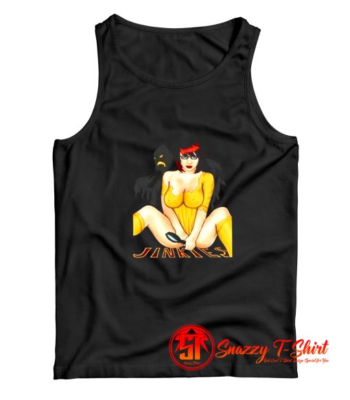 Velma Ghost Halloween Scooby Doo Tank Top