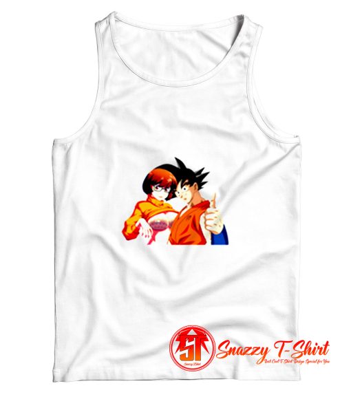 Velma Scooby Doo DBZ Son Goku Tank Top