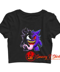 Venom Symbiotes Gengar Crop Top Shirt