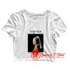 Vermeer Girl with a Pearl Earring Crop Top Shirt