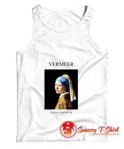 Vermeer Girl with a Pearl Earring Tank Top