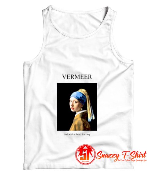 Vermeer Girl with a Pearl Earring Tank Top