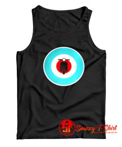 Vespa Logo Moped Retro Tank Top