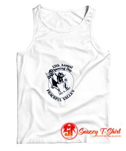 Vintage 1987 Peaceful Valley Bluegrass Festival Opening Day Tank Top