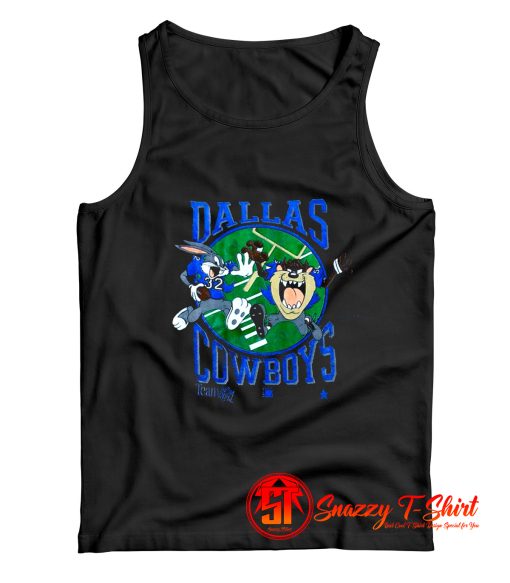 Vintage 1993 Looney Tunes Dallas Cowboys Tank Top