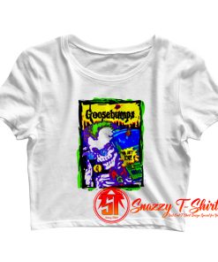 Vintage 1995 Goosebumps You Cant Scare Crop Top Shirt