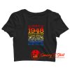 Vintage 72 Years Old July 1948 Crop Top Shirt