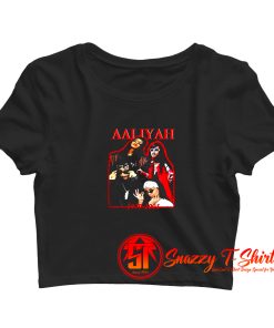 Vintage Aaliyah Dana Haughton Singer Crop Top Shirt