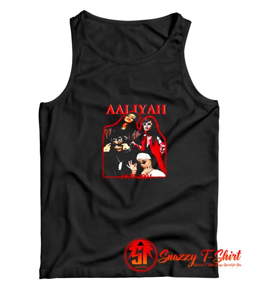 Vintage Aaliyah Dana Haughton Singer Tank Top