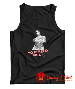 Vintage Bad bunny Yo Perreo Sola Tank Top