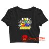 Vintage Bazinga Big Bang Theory Crop Top Shirt