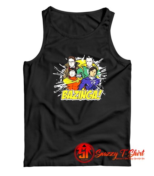 Vintage Bazinga Big Bang Theory Tank Top