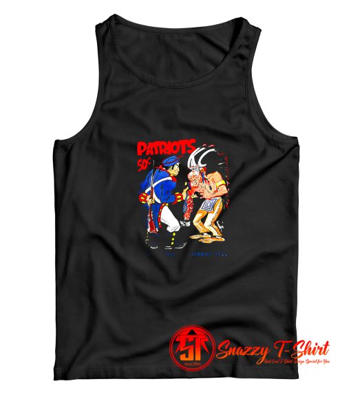 Vintage Boston Patriots 1963 Christmas Tank Top