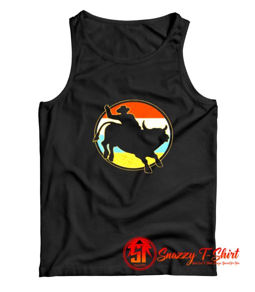 Vintage Bull Riding Rodeo Tank Top