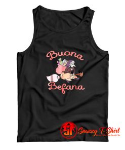 Vintage Buona Befana Italian Christmas Tank Top