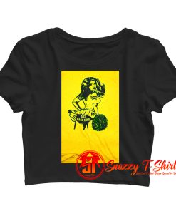 Vintage Cheerleader Go Packers Crop Top Shirt