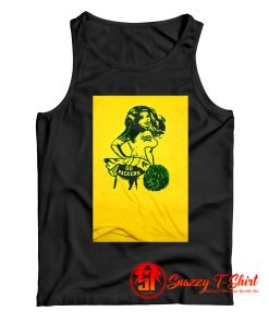 Vintage Cheerleader Go Packers Tank Top