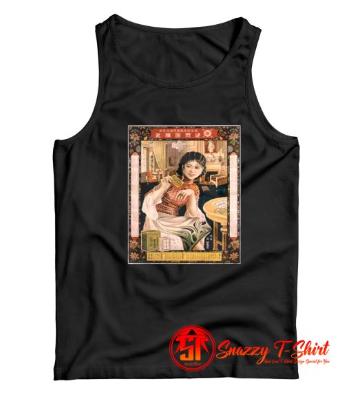 Vintage Chinese Ad from 1900s Tank Top