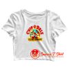 Vintage Chip N Dale Rescue Rangers Crop Top Shirt