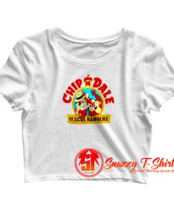 Vintage Chip N Dale Rescue Rangers Crop Top Shirt