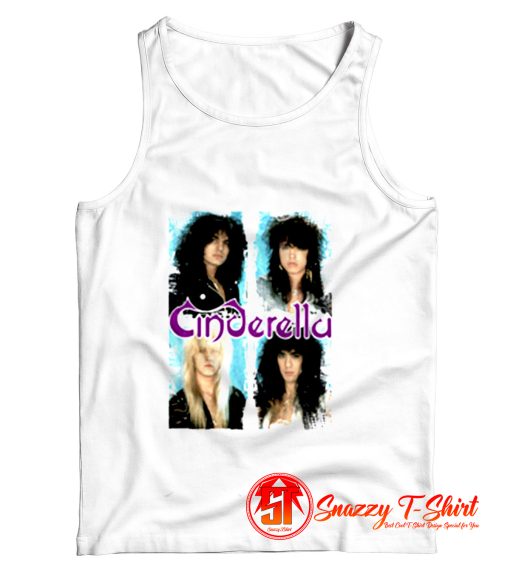 Vintage Cinderella Rock Music Tank Top