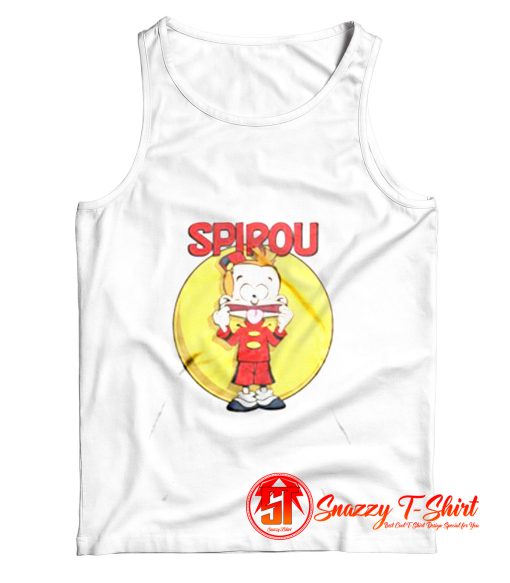 Vintage Comedy Little Spirou Tank Top