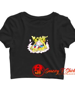 Vintage Cute Sailor Moon Machine Girl Crop Top Shirt