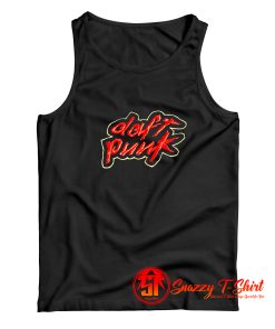 Vintage Daft Punk Homework Logo Graphic Tank Top