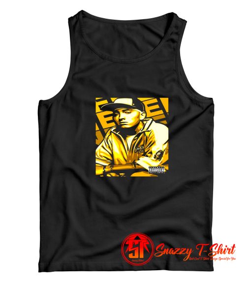 Vintage Eminem Gold Album Cover Tank Top