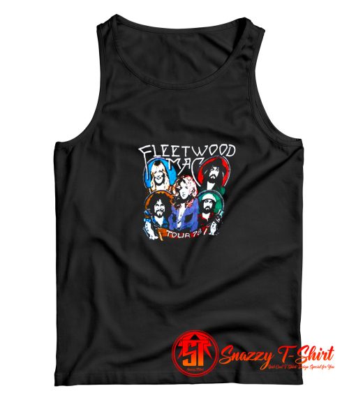 Vintage Fleetwood Mac Tour 78 Tank Top