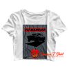 Vintage Fu Manchu Muscle Car Crop Top Shirt