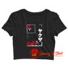 Vintage Graphic Tees Japanese Crop Top Shirt