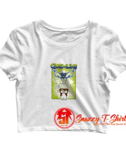 Vintage Gremlins Mogwai Poster Movie Crop Top Shirt