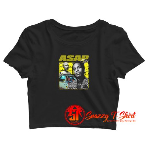 Vintage Hip Hop Asap Rocky Urban Crop Top Shirt