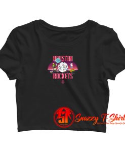 Vintage Huston Rockets X Space Jam Crop Top Shirt