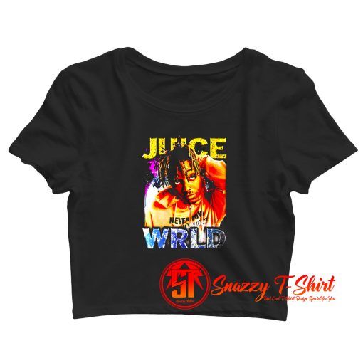 Vintage Juice Wrld Rapper Crop Top Shirt