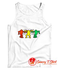 Vintage Keith Haring Friends Tank Top