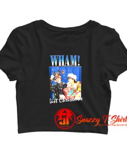 Vintage Last Christmas 1984 Wham Crop Top Shirt