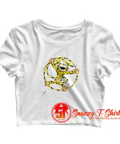 Vintage Marsupilami Houba Crop Top Shirt