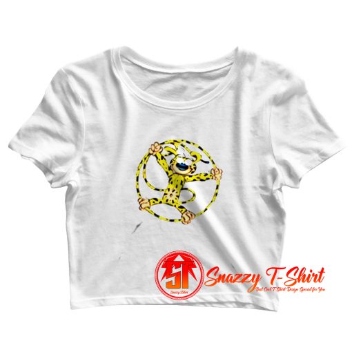 Vintage Marsupilami Houba Crop Top Shirt