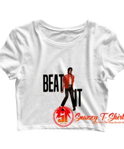 Vintage Michael Jackson Beat It Crop Top Shirt