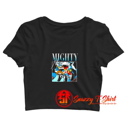 Vintage Mighty Max Cartoon Valentine 90s Crop Top Shirt