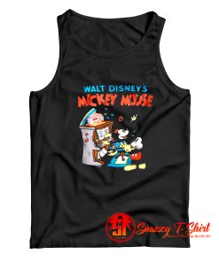 Vintage Minnie And Mickey Graphic Tank Top