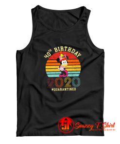 Vintage Minnie Mouse 40 Years Old Quarantine Tank Top