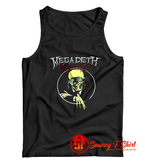 Vintage New Megadeth Black Friday 1986 Tank Top